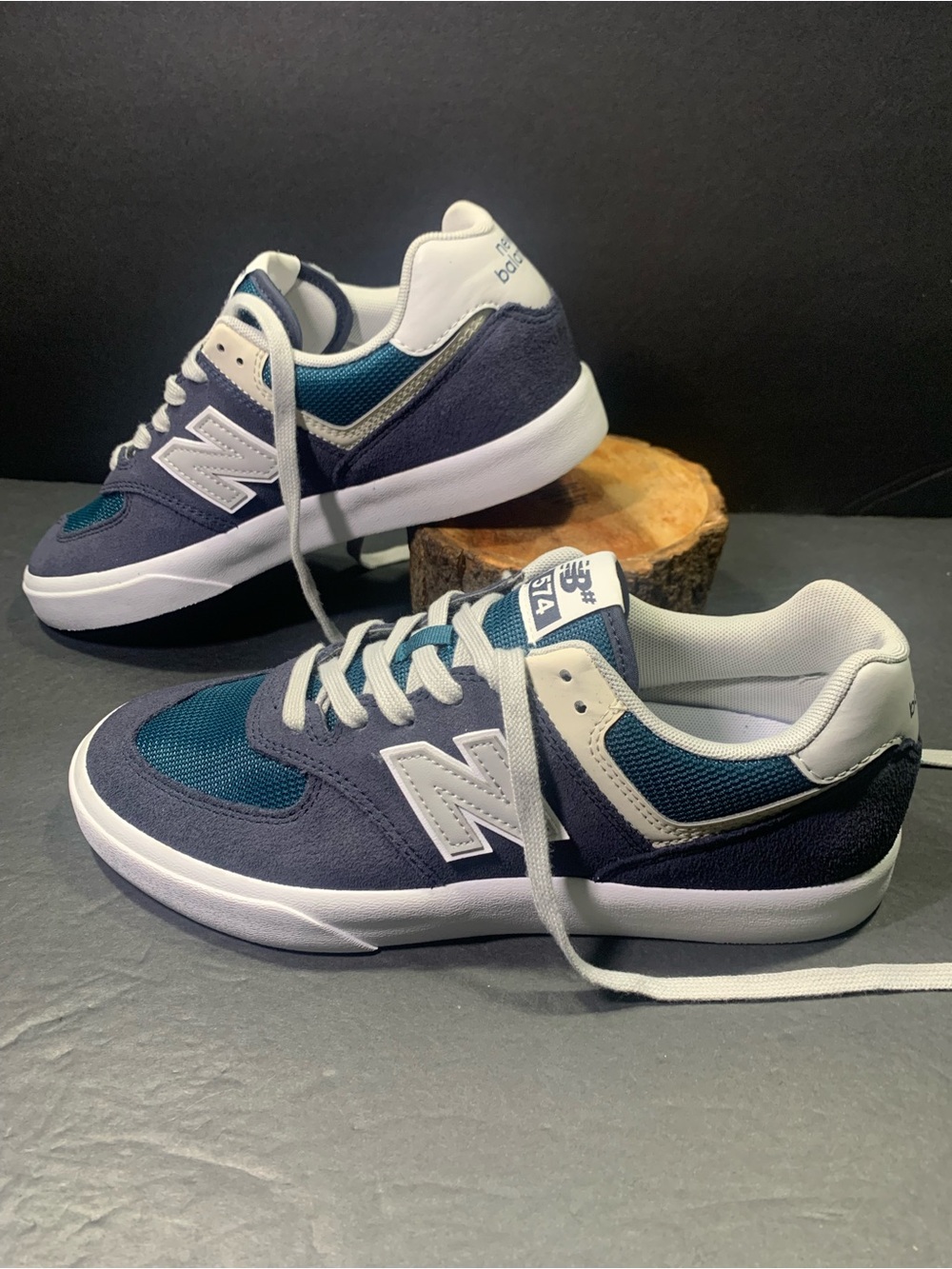 New Balance Numeric 574 Sneakers Blue Gray Shoe Size- Women’s 9.5 or Men’s 8